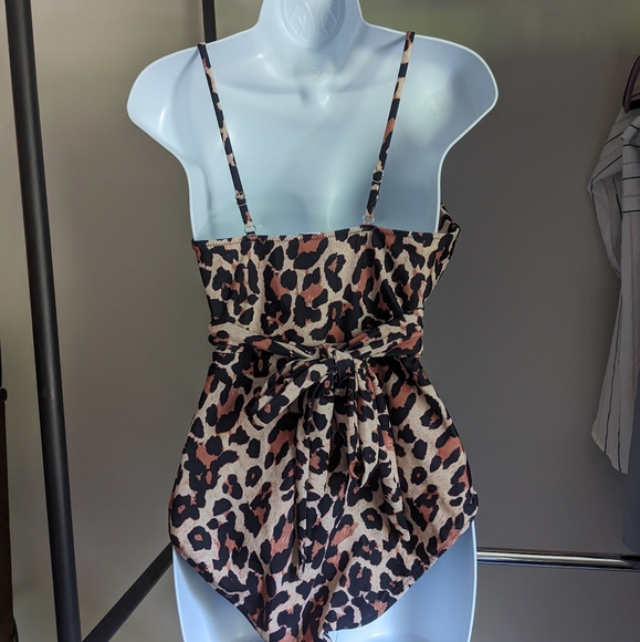 Leopard One Piece Swimsuit - Picture 5 of 7